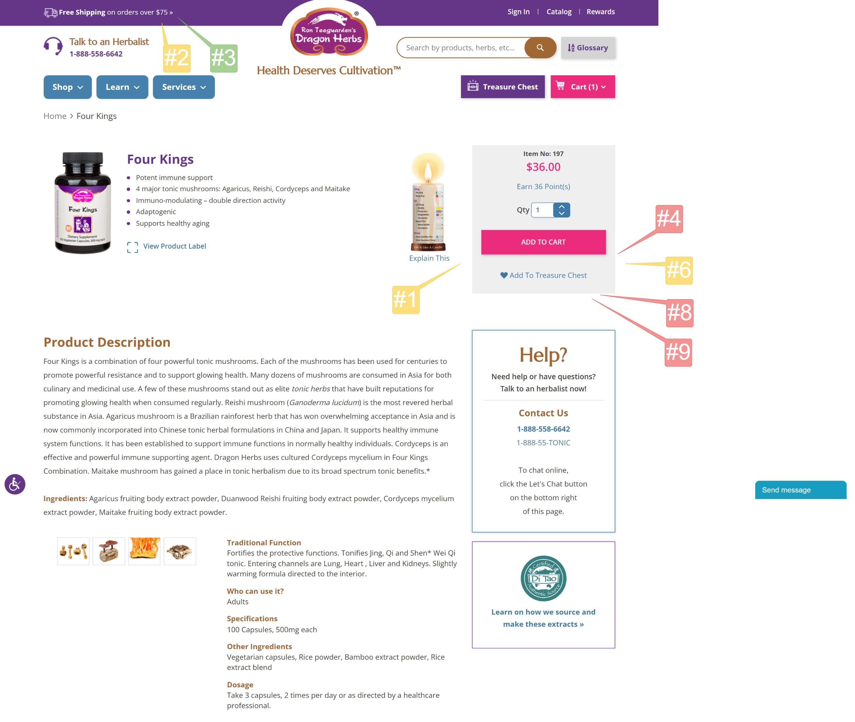 Dragon Herbs Ordering & Delivery